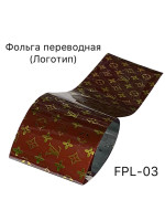 Фольга переводная FPL-03 Логотип, 30см