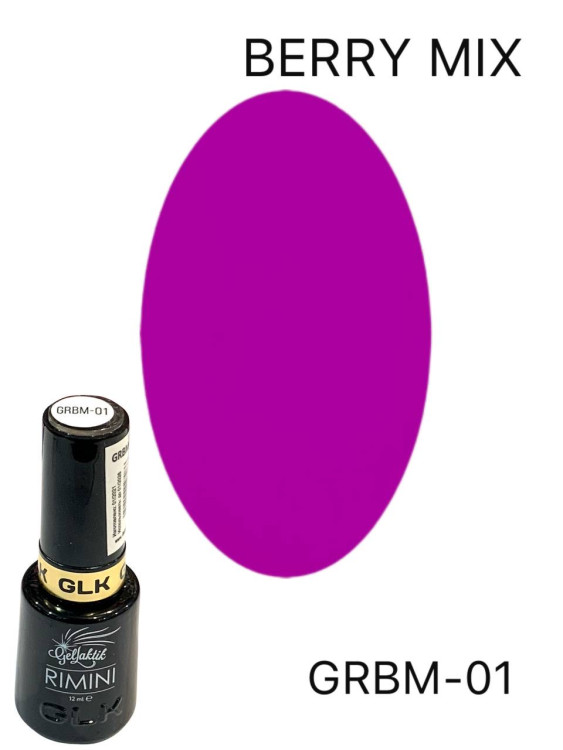 GELLAKTIK RIMINI BERRY MIX GRBM-01 гель лак,12мл