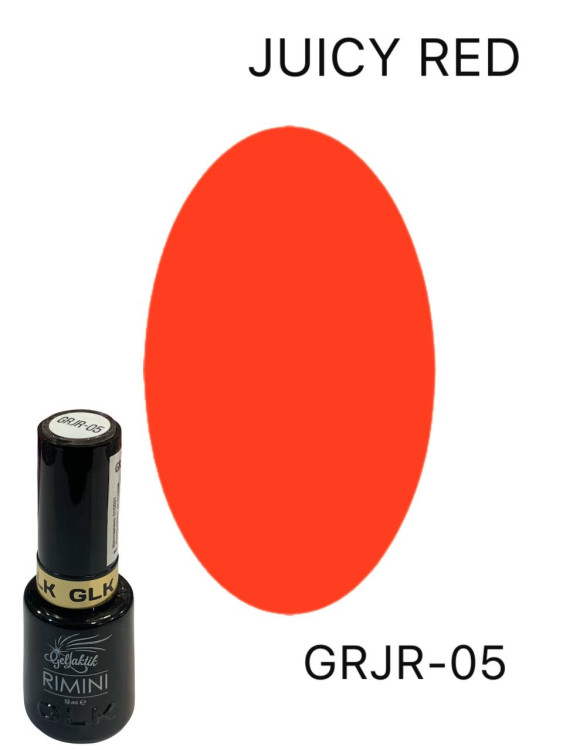 GELLAKTIK RIMINI JUICY RED GRJR-05 гель лак,12мл