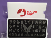 СТЕМПИНГ пластина MDM-042,буквы