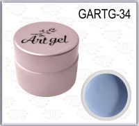 GELLAKTIK Art Gel №34 гель краска 7гр без липкого слоя