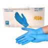 Перчатки Нитрил WALLY PLASTIC голубые размер М 50 пар (100 штук)