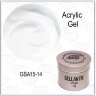 GELLAKTIK ACRYLIC GEL №14 White Ultra,15гр