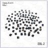Стразы BLACK №2 Стразы квадрат,100шт