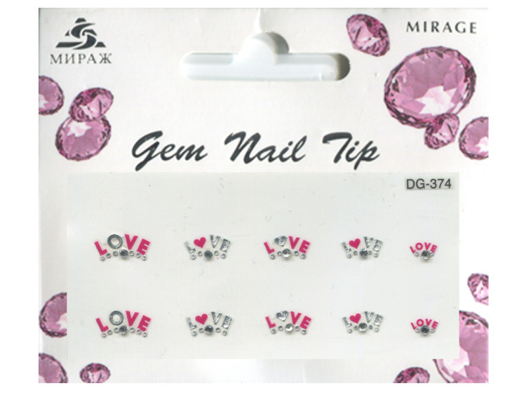 Наклейкa Мираж Gem-art DG-374