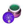 GELLAKTIK FLASH GGKF-02 Гель-краска ПАУТИНКА светоотражающая зелёная, 7гр