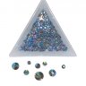 Дизайн стразы MIX COLOR AB №23 (300шт)