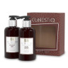 CLINESTIQ Набор средств по уходу за телом "Peony & Blush Suede" (гель- масло для душа + крем-сливки)