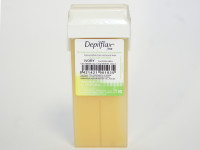Воск Depilflax в картридже 110 гр Слоновая кость-с тальком,кремообразный (IVORY)