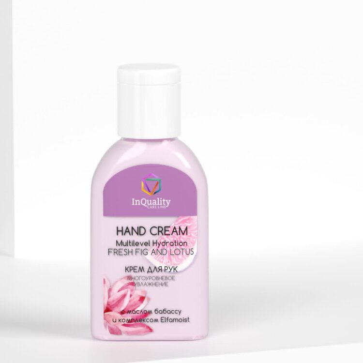HAND CREAM MULTILEVEL HYDRATION FRESH FIC & LOTUS-Крем для рук многоуровневое увлажнение, 50мл