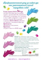 Спа ПЕРЧАТКИ  для маникюра с гелем (увлажняющие)