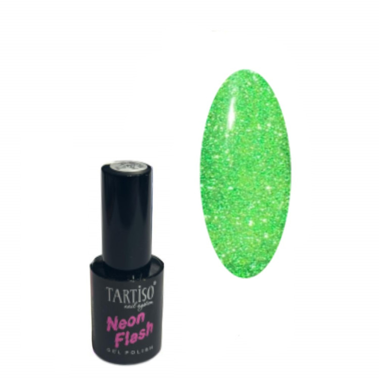 TARTISO NEON FLASH-11 светоотражающий гель-лак,10мл