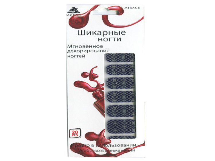 Наклейка-лак Мираж ШН  SPN-76BS