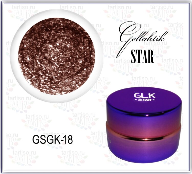 GELLAKTIK STAR GSGK-18 Гель-краска с минимальным липким слоем