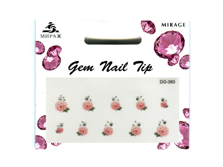 Наклейкa Мираж Gem-art DG-383