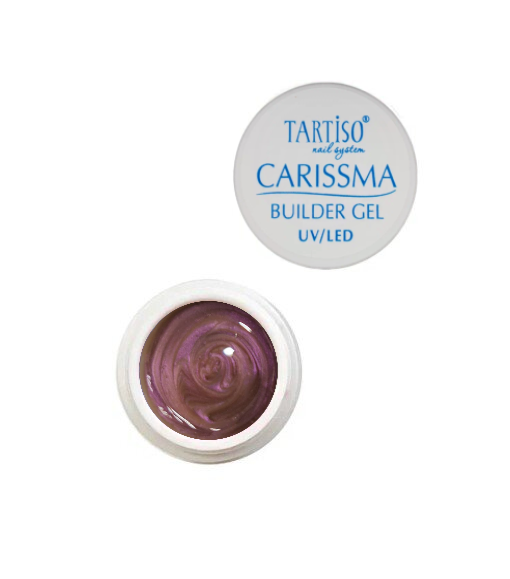 TARTISO UV Гель CARISSMA PEARL GEL №01 золотисто-розовый,50гр