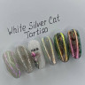 TARTISO WHITE SILVER CAT магнитный гель-лак,10мл