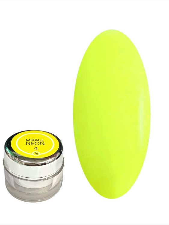 TARTISO NEON GKN-04 YELLON гель-краска без липкого слоя, 7гр