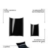 Типсы 1-100 EN black in box ( уп 24 шт )