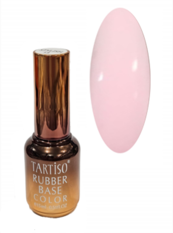TARTISO RUBBER BASE YUMMY-07 Каучуковая база пастель, 15мл