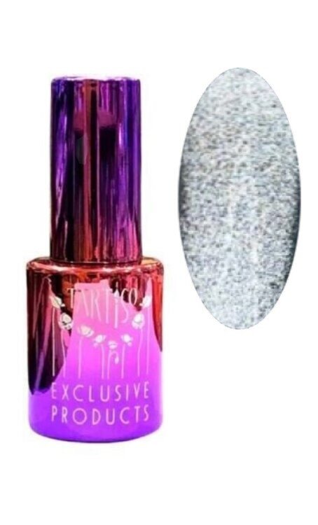 TARTISO ONLY SILVER-02 гель-лак,10мл cat eye