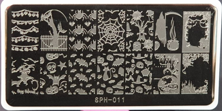 СТЕМПИНГ пластина SPH-011,хэллоуин