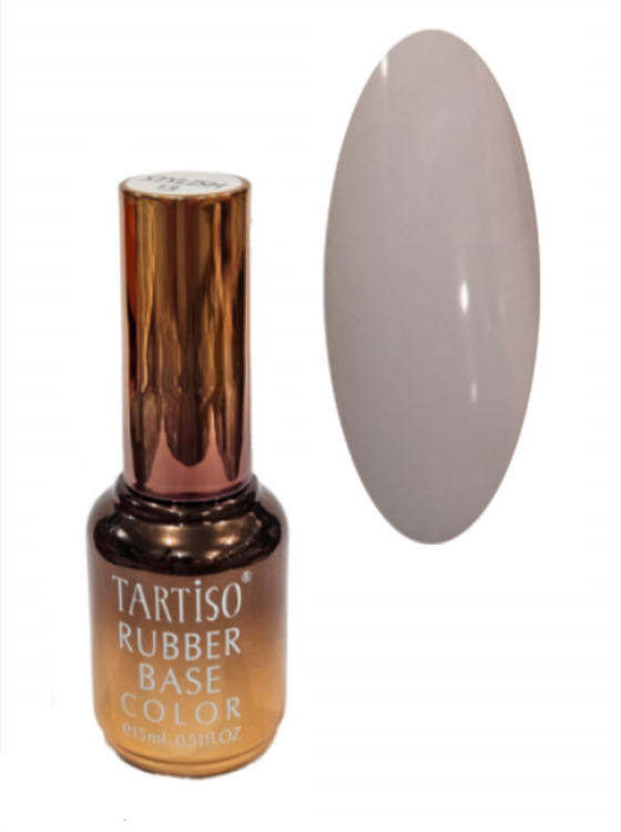 TARTISO RUBBER BASE YUMMY-10 Каучуковая база пастель, 15мл