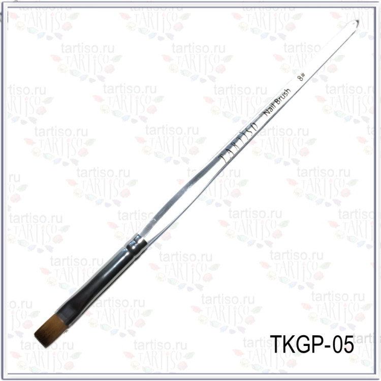 TARTISO GOOD PRICE Кисть для геля №8 квадрат 9мм