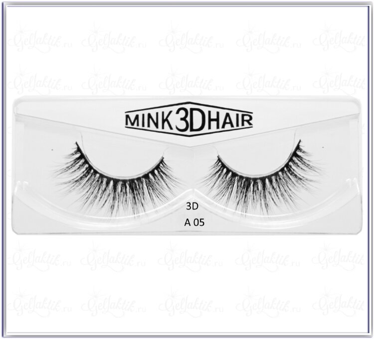 Ресницы MINK 3D LUX  A-05