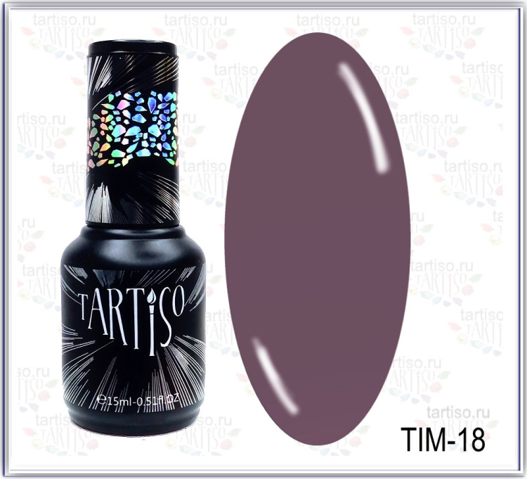TARTISO TIME TIM-018 Гель лак 15 мл