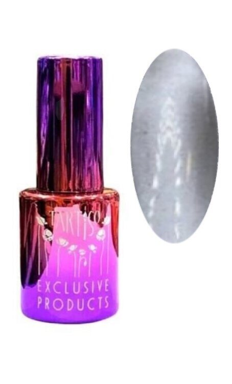 TARTISO ONLY SILVER-07 гель-лак,10мл cat eye