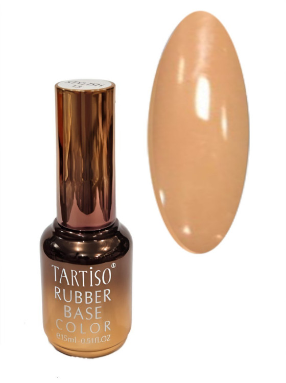 TARTISO RUBBER BASE STYLISH-05 Каучуковая цветная база, 15мл