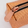 Косметичка PYTHON XS (175_46_45мм) Бронза