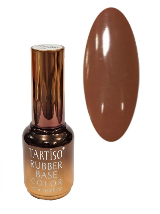 TARTISO RUBBER BASE STYLISH-06 Каучуковая цветная база, 15мл