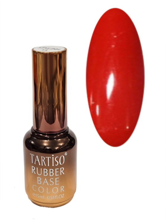 TARTISO RUBBER BASE STYLISH-11 Каучуковая цветная база, 15мл