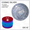GELLAKTIK STAR COSMIC GSC-02 гель-краска с минимальным липким слоем серебро, 7гр