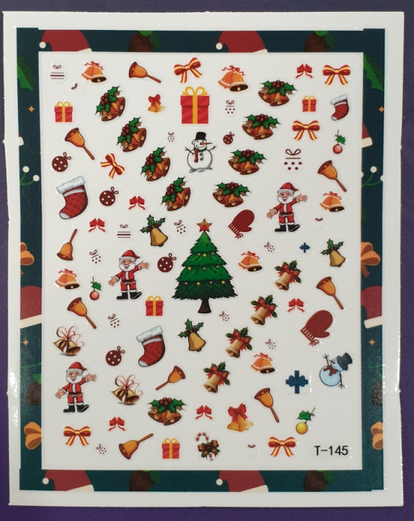 Наклейка T145 christmas