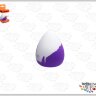 TARTISO Спонж beauty blender (латекс) капля фиолето-белая