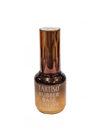 TARTISO RUBBER BASE STYLISH-14 Каучуковая цветная база, 15мл