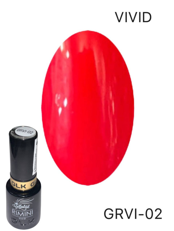 GELLAKTIK RIMINI VIVID GRVI-02 гель-лак,12мл