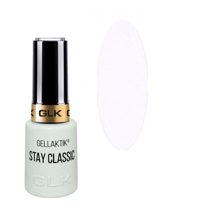 GELLAKTIK STAY CLASSIC WHITE  гель лак 12мл
