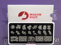 СТЕМПИНГ пластина MDM-031,розы